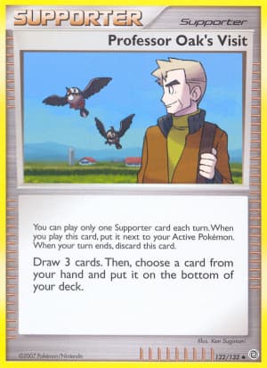 Professor Oak's Visit (Reverse Holofoil)