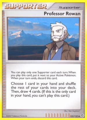 Professor Rowan (Reverse Holofoil)