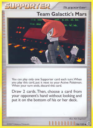 Team Galactic's Mars (Reverse Holofoil)