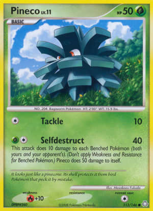 Pineco (Reverse Holofoil)