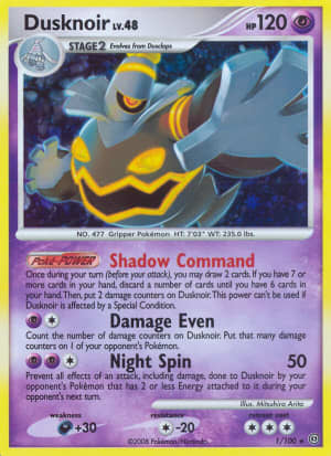 Dusknoir (Reverse Holofoil)