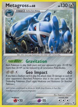 Metagross (Cracked Ice Holofoil)