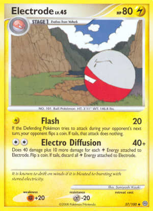 Electrode (Reverse Holofoil)