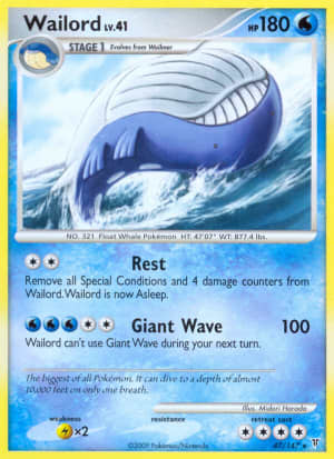 Wailord (Reverse Holofoil)