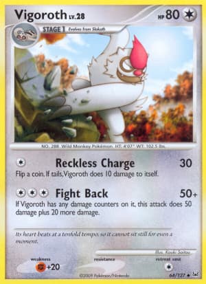 Vigoroth (Reverse Holofoil)