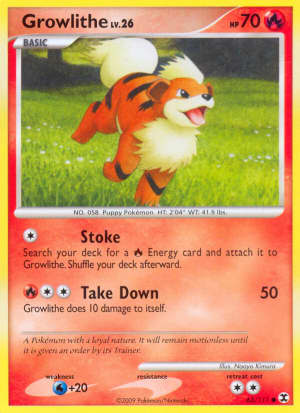Growlithe (Reverse Holofoil)