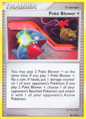 Poké Blower + (Reverse Holofoil)