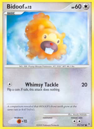 Bidoof (Reverse Holofoil)