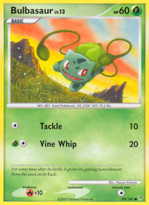 Bulbasaur (Reverse Holofoil)