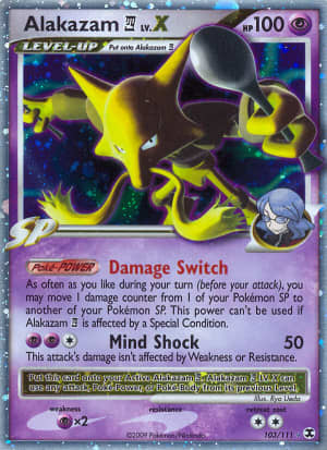 Alakazam E4 LV.X (Holofoil)