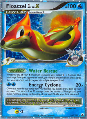 Floatzel GL LV.X (Holofoil)