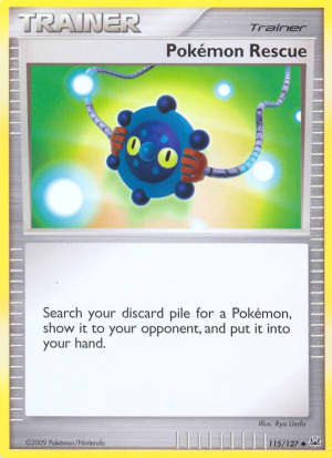Pokémon Rescue (Reverse Holofoil)
