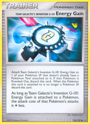 Team Galactic's Invention G-101 Energy Gain (Stephen Silvestro)