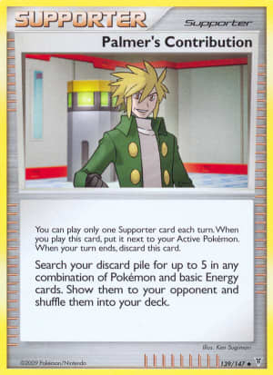 Palmer's Contribution (Reverse Holofoil)