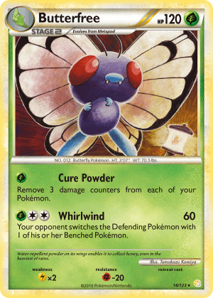 Butterfree (Reverse Holofoil)