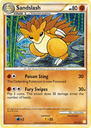 Sandslash (Reverse Holofoil)
