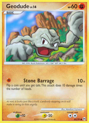 Geodude (Reverse Holofoil)