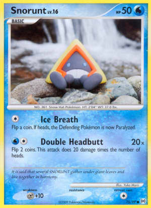 Snorunt (Reverse Holofoil)