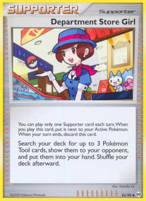 Department Store Girl (Reverse Holofoil)
