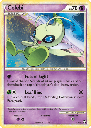 Celebi (Reverse Holofoil)