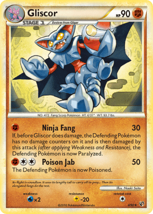 Gliscor (Cracked Ice Holofoil)