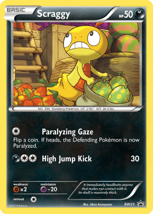 Scraggy (Holofoil)