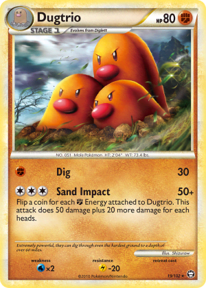 Dugtrio (Reverse Holofoil)