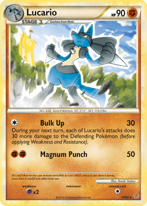 Lucario (Reverse Holofoil)