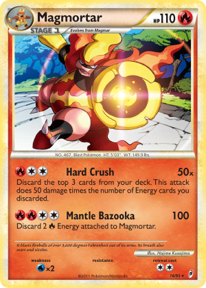 Magmortar (Reverse Holofoil)
