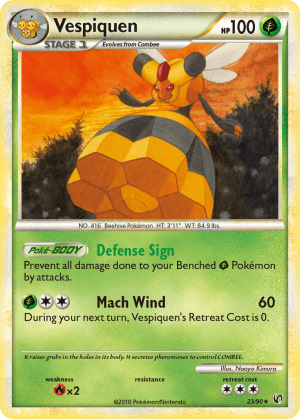 Vespiquen (Reverse Holofoil)