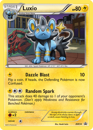 Luxio (Cosmos Holofoil)