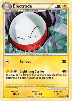 Electrode (Reverse Holofoil)