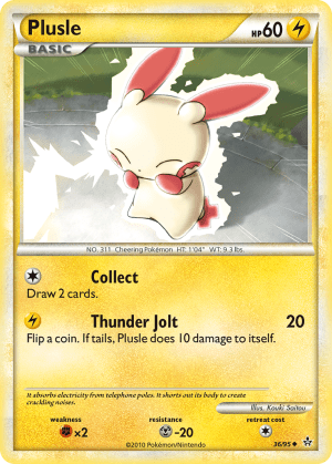 Plusle (Reverse Holofoil)