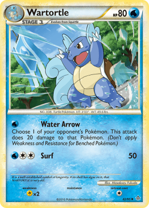 Wartortle (Reverse Holofoil)