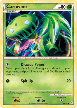 Carnivine (Reverse Holofoil)