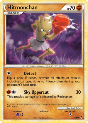 Hitmonchan (Reverse Holofoil)
