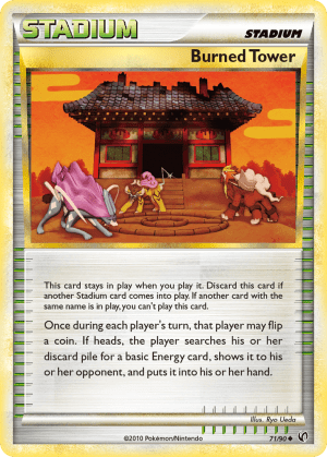 Burned Tower (Reverse Holofoil)