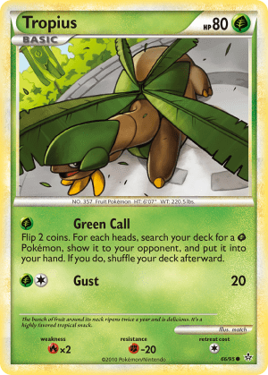 Tropius (Reverse Holofoil)