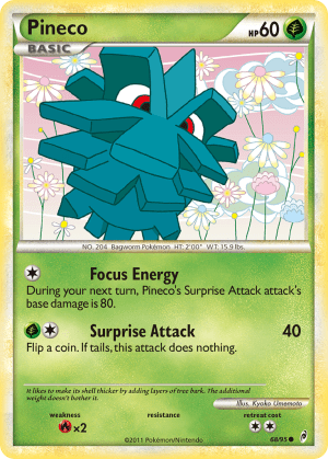 Pineco (Reverse Holofoil)