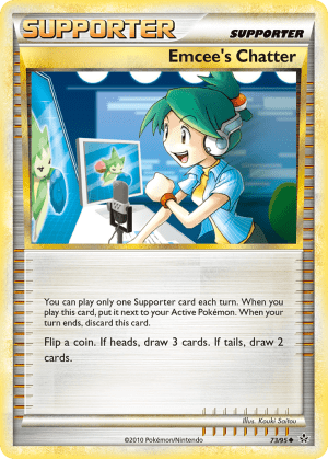 Emcee's Chatter (Reverse Holofoil)