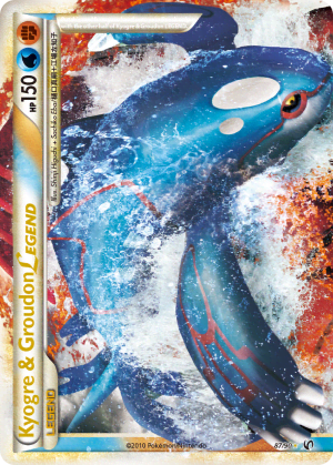 Kyogre & Groudon LEGEND (Holofoil)
