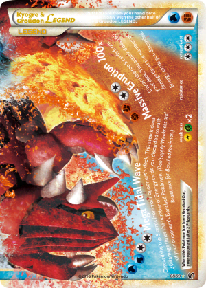 Kyogre & Groudon LEGEND (Holofoil)