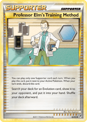 Professor Elm's Training Method (Reverse Holofoil)