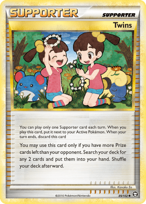 Twins (Reverse Holofoil)