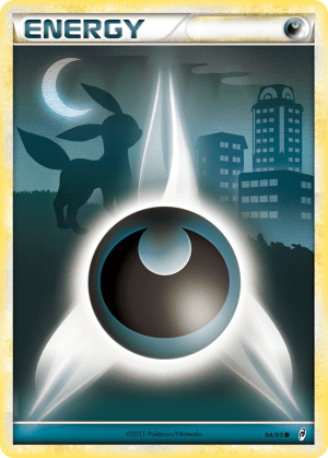 Darkness Energy (Play Pokemon Stamp Holofoil)