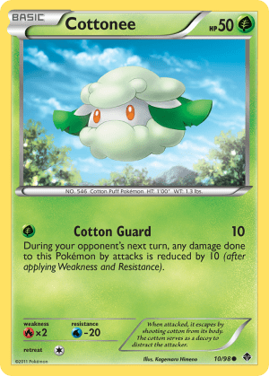 Cottonee (Reverse Holofoil)