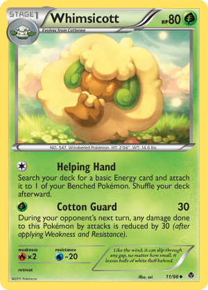 Whimsicott (Reverse Holofoil)