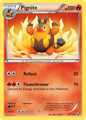 Pignite (Reverse Holofoil)