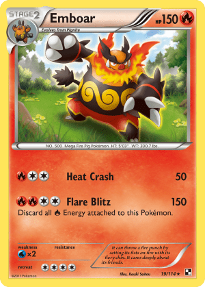 Emboar (Reverse Holofoil)