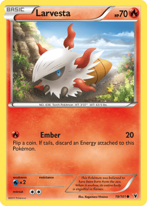 Larvesta (Reverse Holofoil)